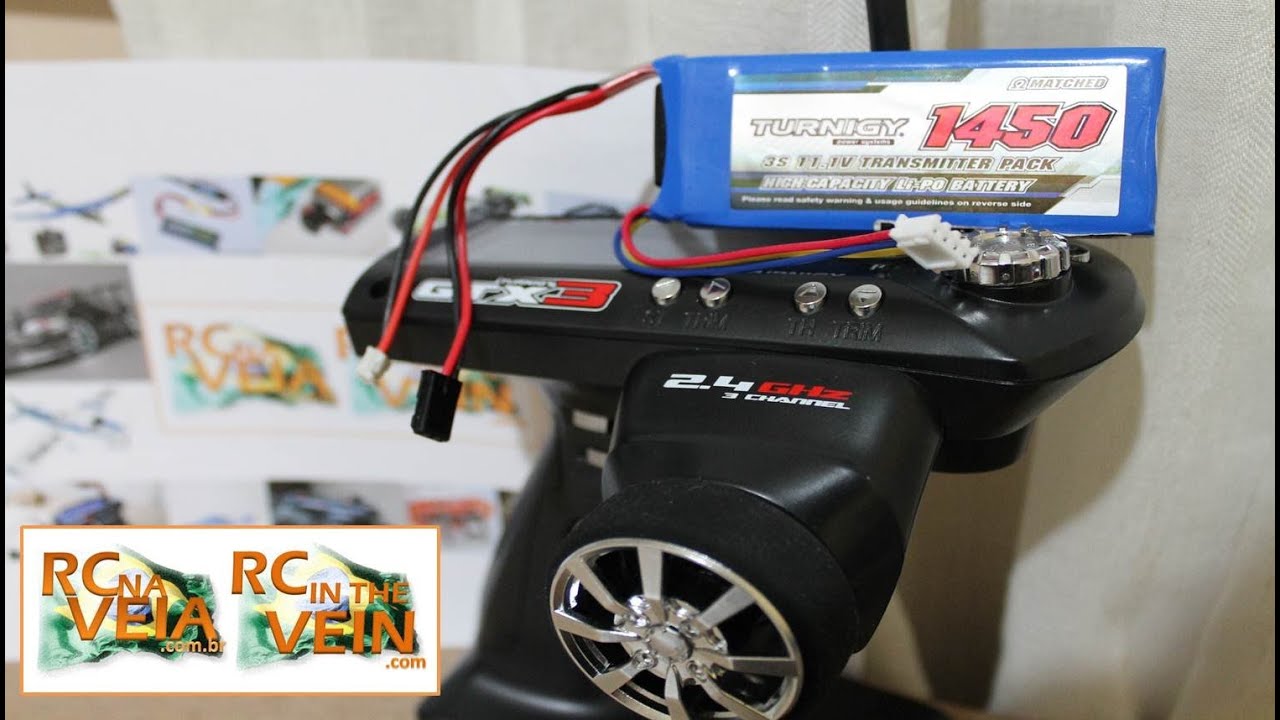 RC NA VEIA - LiPo Battery in the GTX3, gt2 and gt3b transmitters