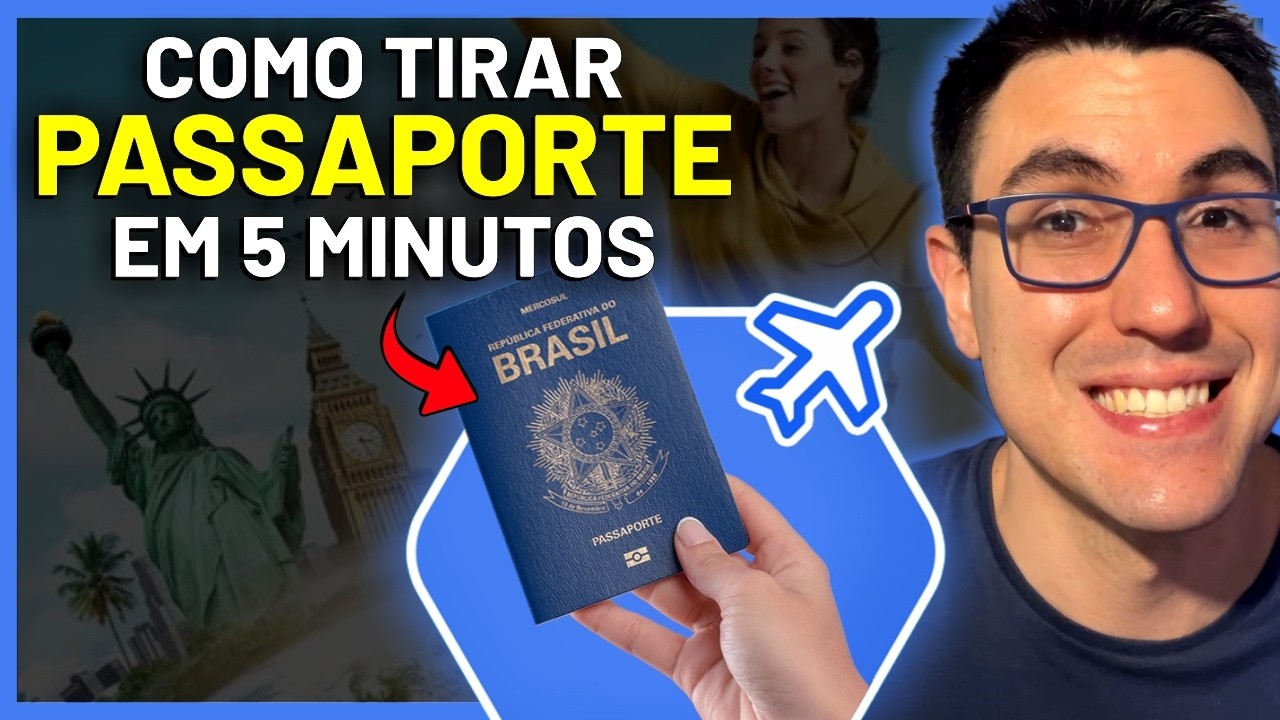 COMO TIRAR PASSAPORTE? COMO SOLICITAR? (DOCUMENTOS, TAXA) PASSO A PASSO COMPLETO 2025