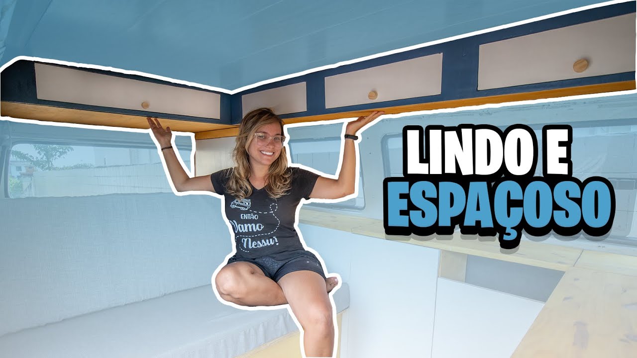 ARMÁRIO LATERAL SUPERIOR da KOMBI Home | Fácil e elegante