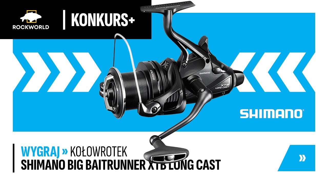 Konkurs+ Shimano Zima - Wygraj kołowrotek Shimano Big Baitrunner XTB Long Cast