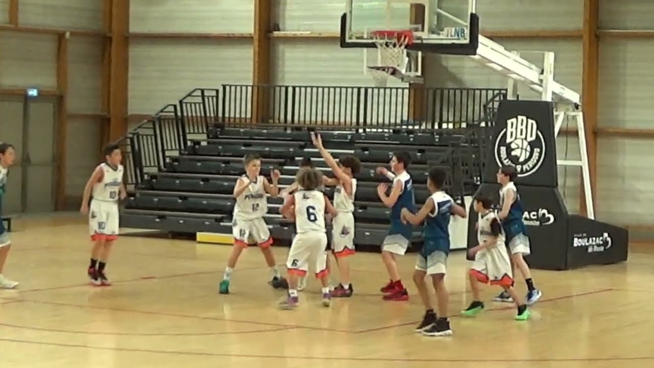 Эффективный трипл-дабл → Очки + подборы + блоки за 19 минут 🏀 Глеб U13 (2013) ⚡ BBD – ASPTT 01/26