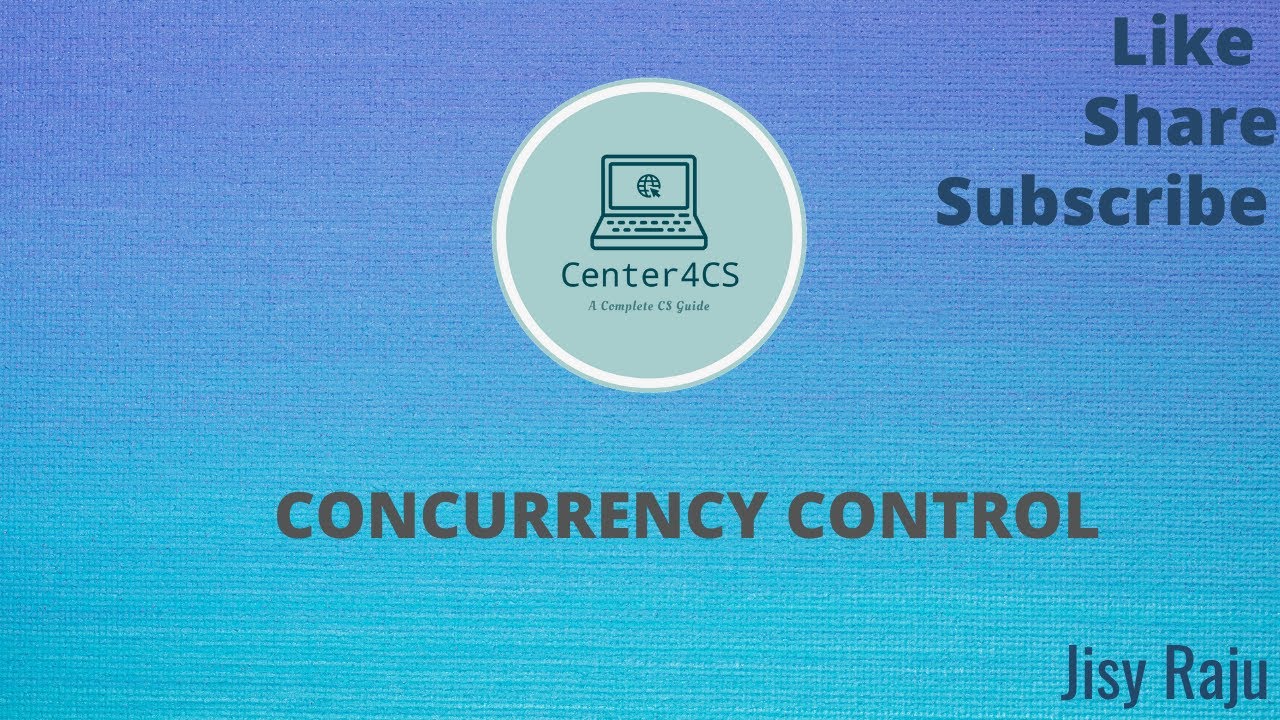 Concurrency Control/Lecture 25