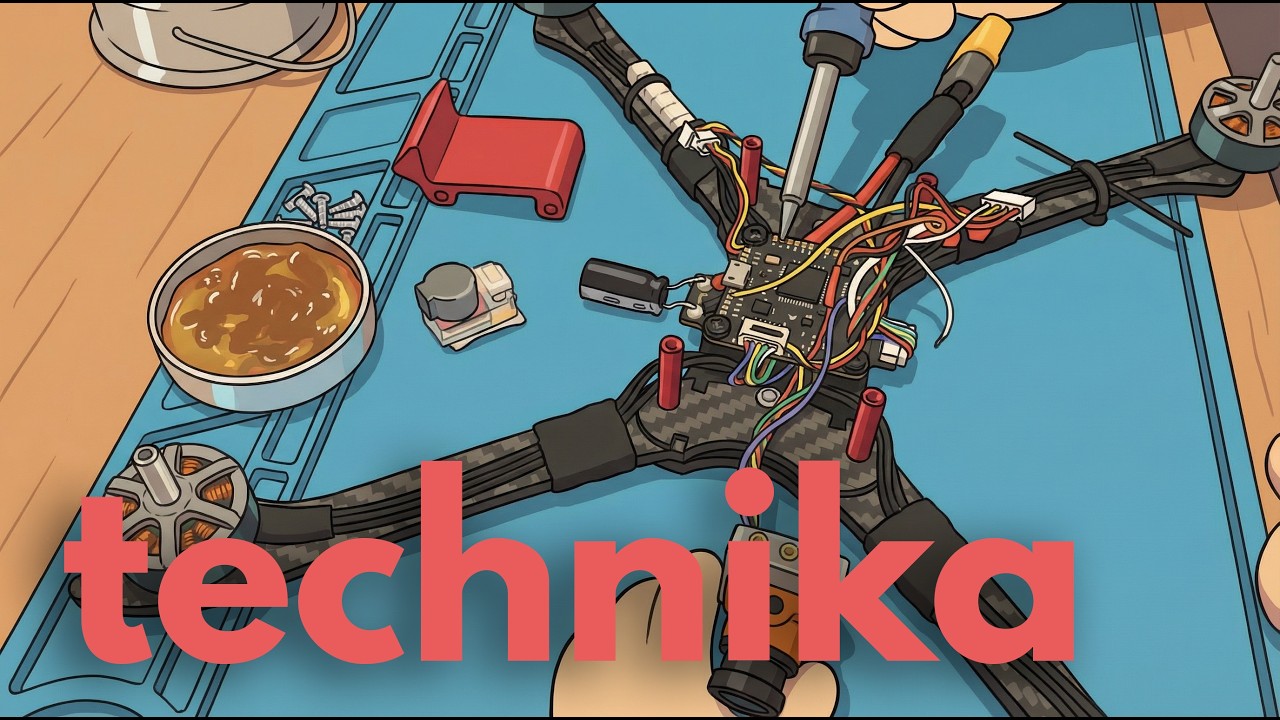 FPV technika🛸Oprava pomocí AI & totální rezignace 📉 #fpvamater #fpvczsk #dron #fpvproblém #analogfpv