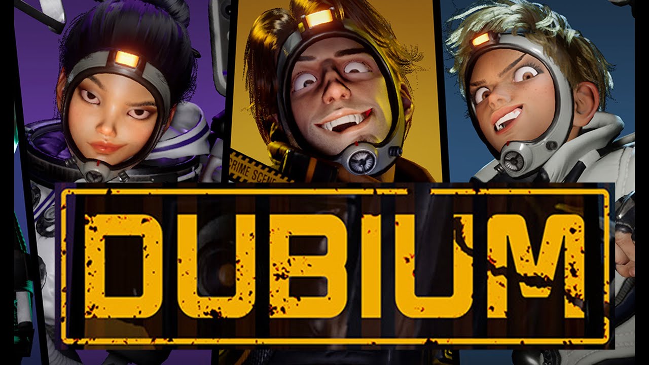 Dubium Game five player Sci-fi social game escape from an abandoned space station Trust no one