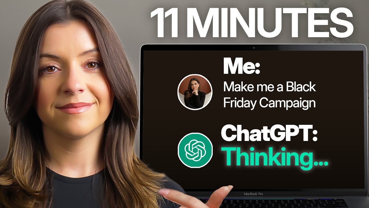 Watch Me Use AI to Build a Black Friday Campaign (in 11 mins)
