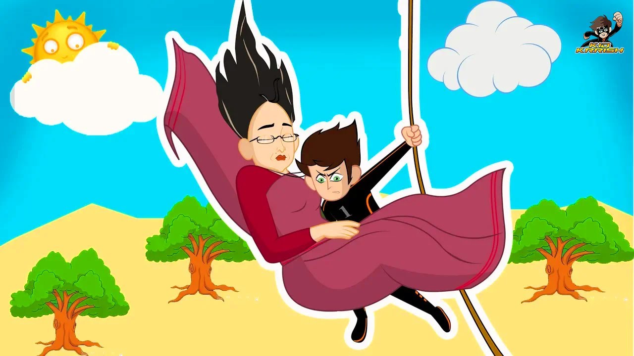 Kid Krrish |When Family Is in Trouble ❤️ Kid Krrish’s Brave Rescue of His Grandmother! |Krrish Hindi