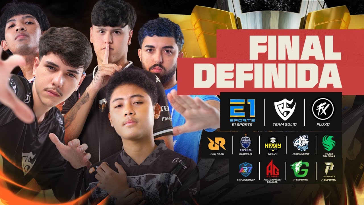 FLUXO, TEAM SOLID E E1 EST&Atilde;O NA FINAL DO MUNDIAL DE FREE FIRE | #FFWS GLOBAL FINALS | #FREEFIRE