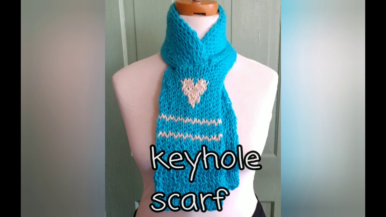 Double Knitting Board Sampler: intarsia heart