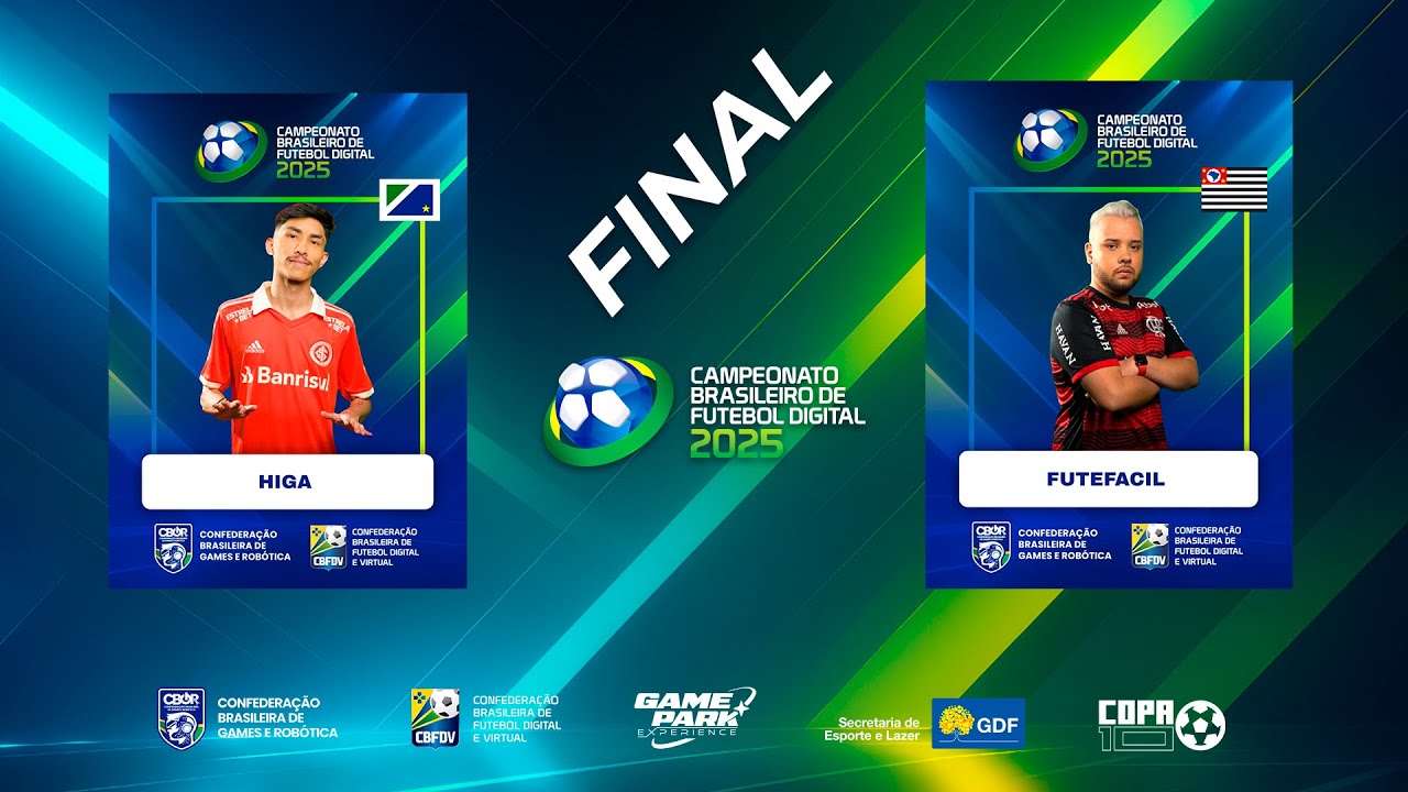 ÉPICO Confronto! Jon Higa vs Bruninho Futefácil no Campeonato Brasileiro de Futebol Digital 2025