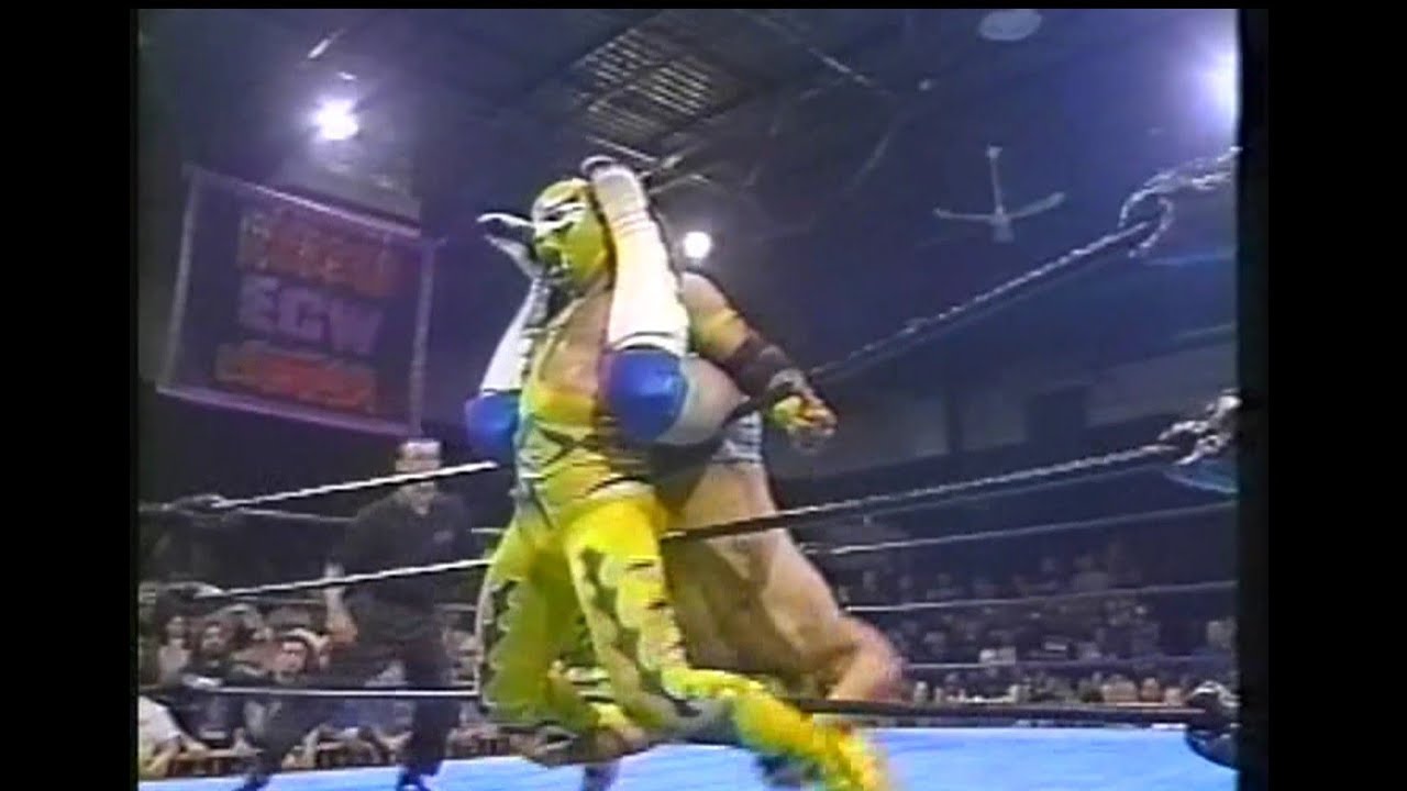 Yoshihiro Tajiri & Antifaz Del Norte make their ECW Arena Debut (1998)