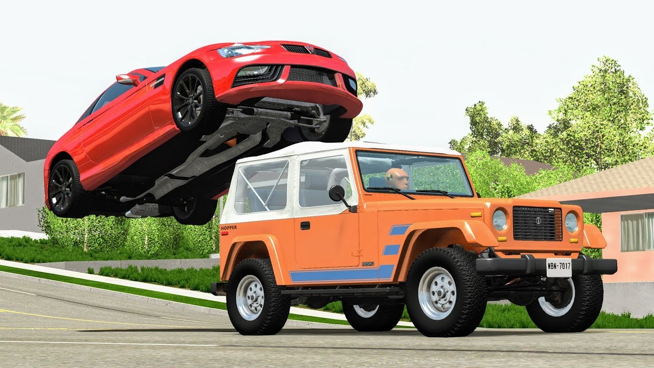 Realistic High Speed Crashes #37 - BeamNG Drive | CrashBoomPunk