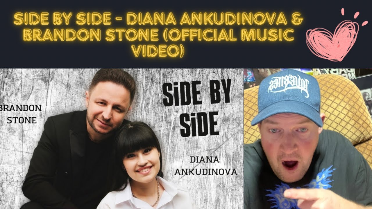 The Fam Jay Crew Reacts To Side By Side - Diana Ankudinova & Brandon Stone (Official music video)