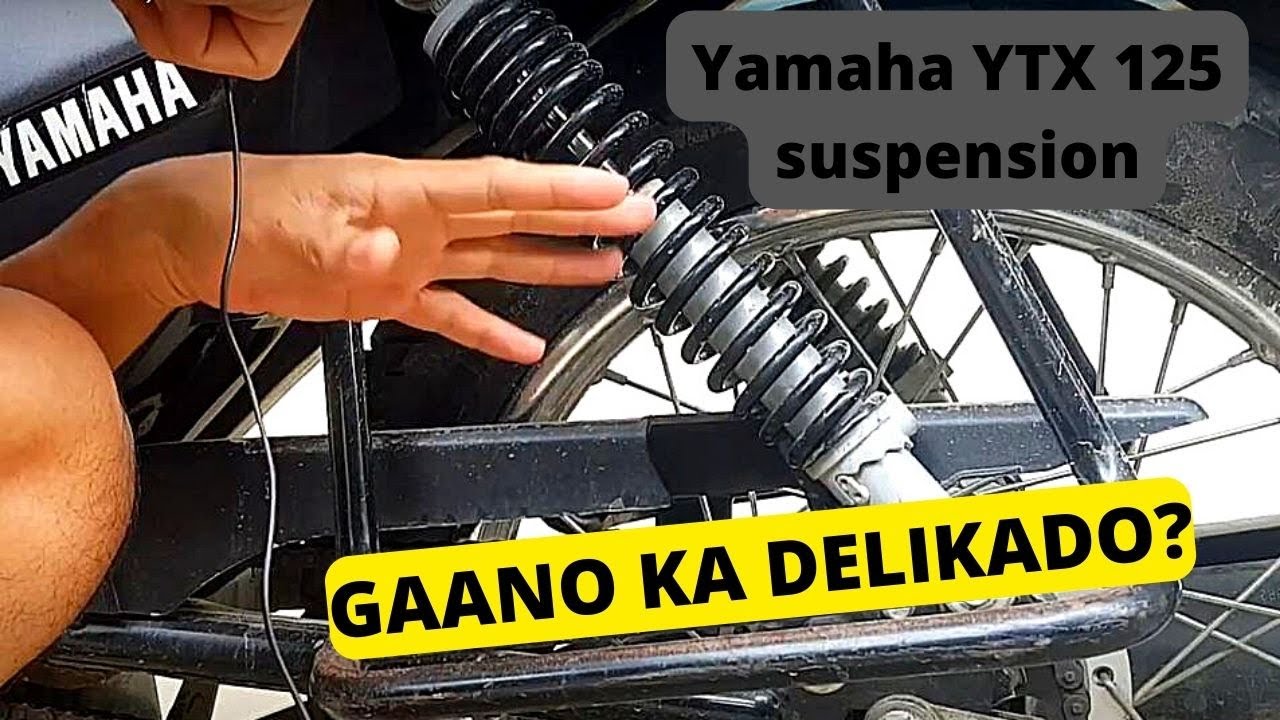 GAANO KATIGAS ANG SUSPENSION NG YAMAHA YTX 125