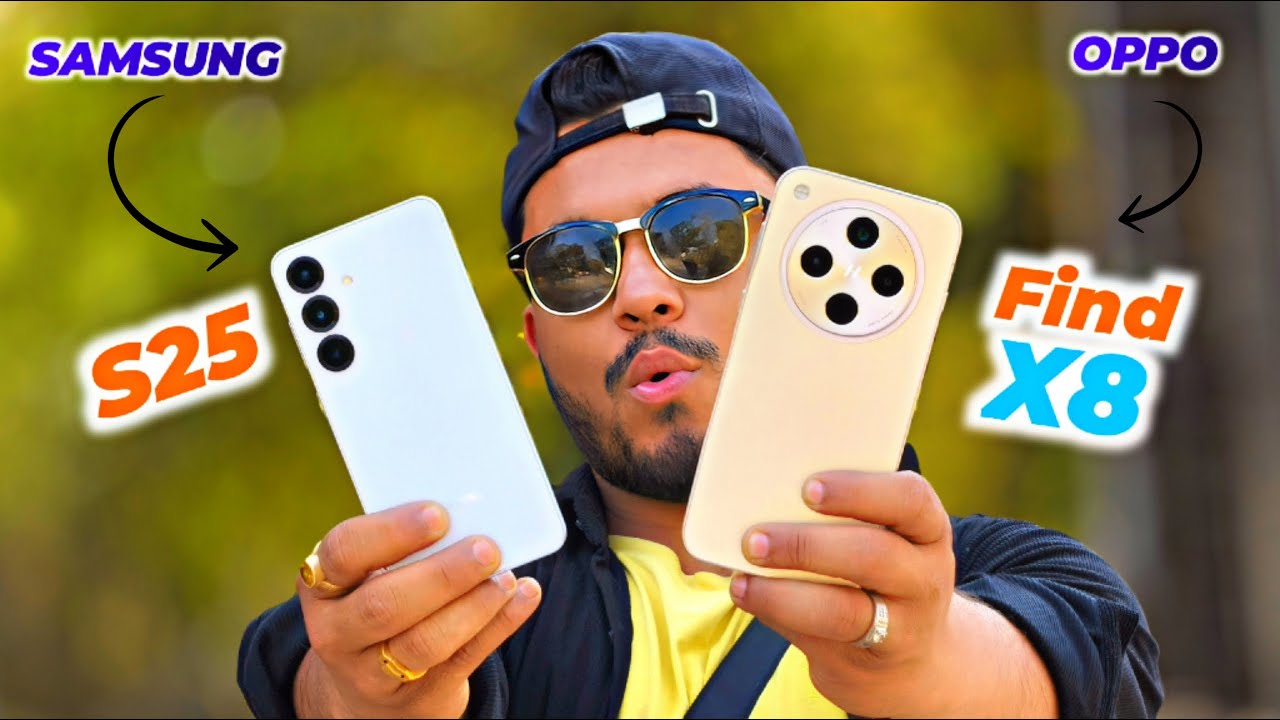 OPPO Find X8 vs Samsung S25 Camera Comparison - The Camera King