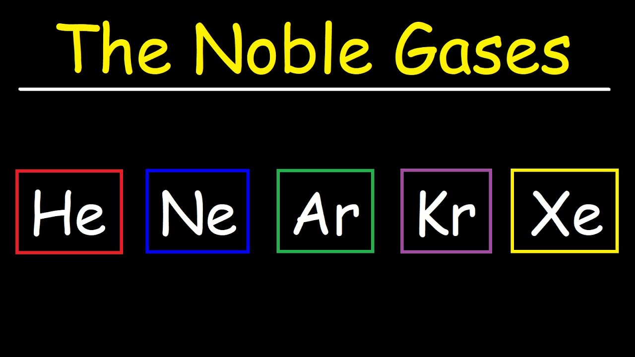 Noble Gases