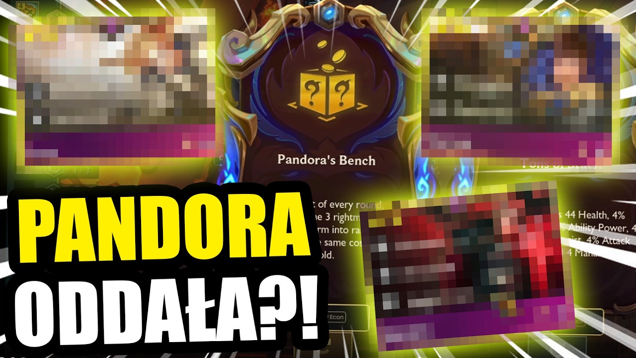 Pandora Bench po TOP 1!