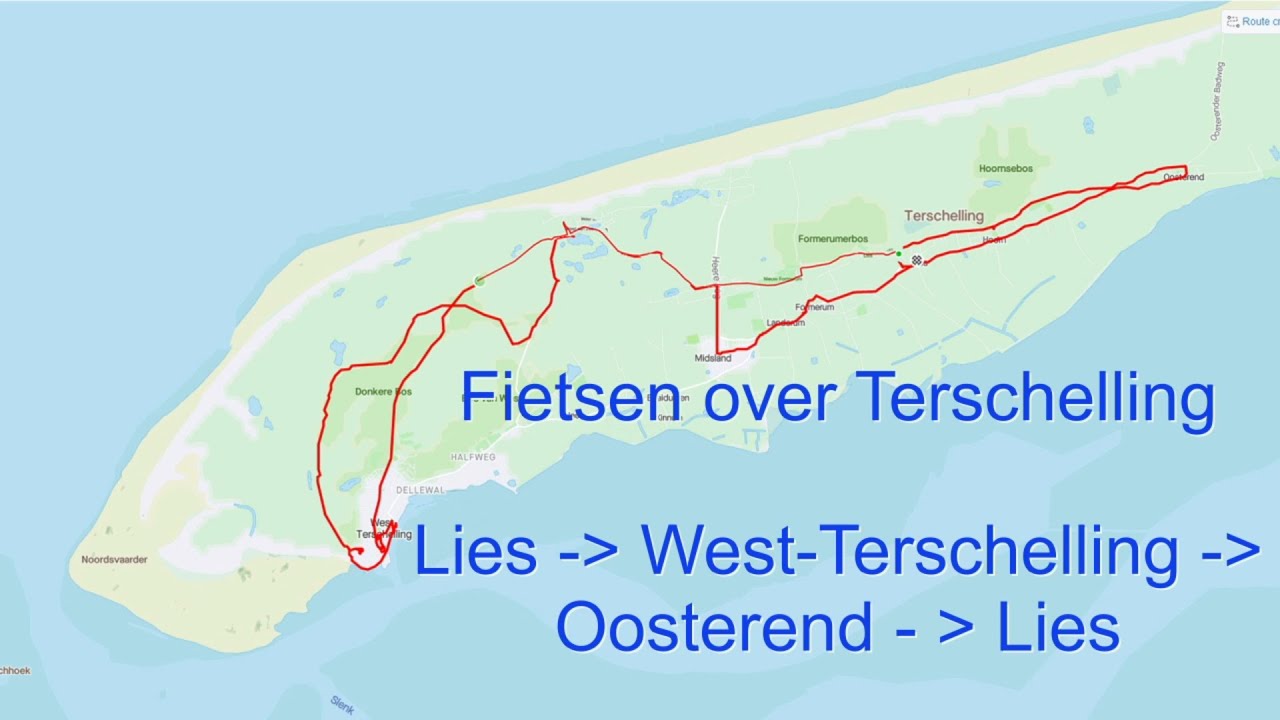 Fietsen Terschelling 2021