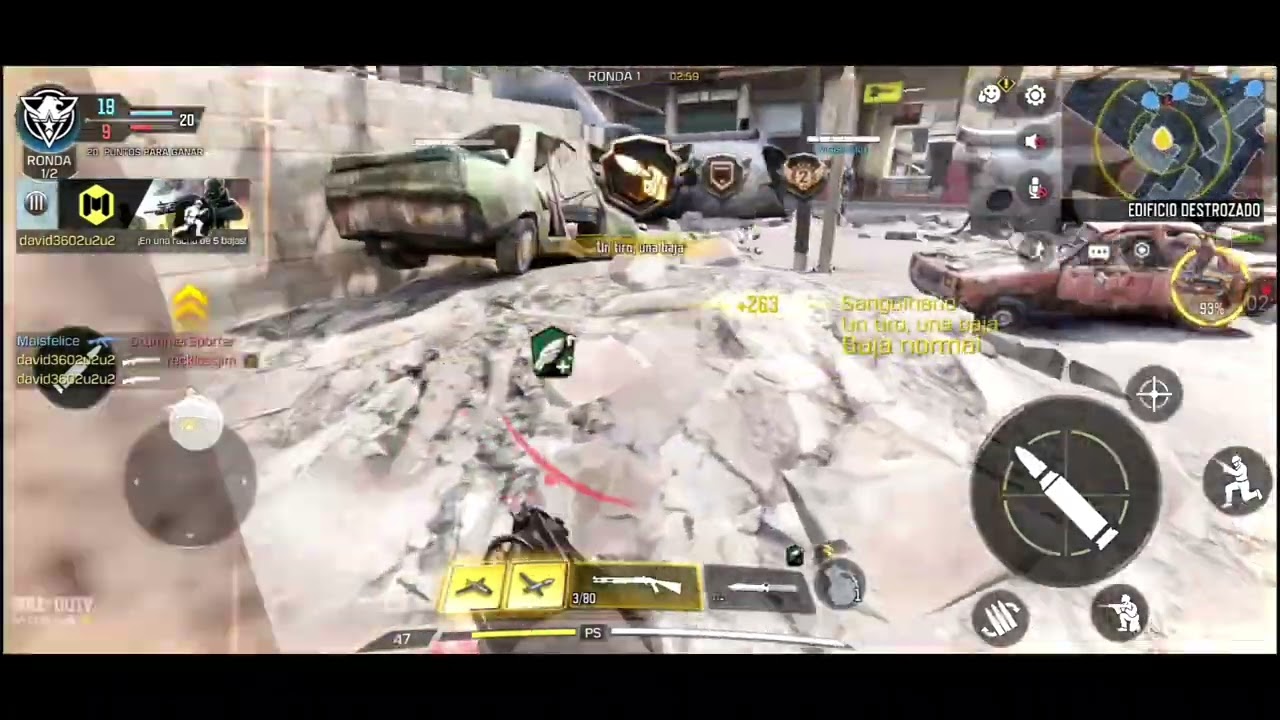 Jugando call of duty!!!!
