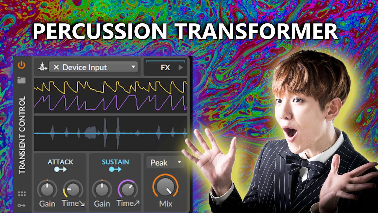 BITWIG TRANSIENT CONTROL TUTORIAL