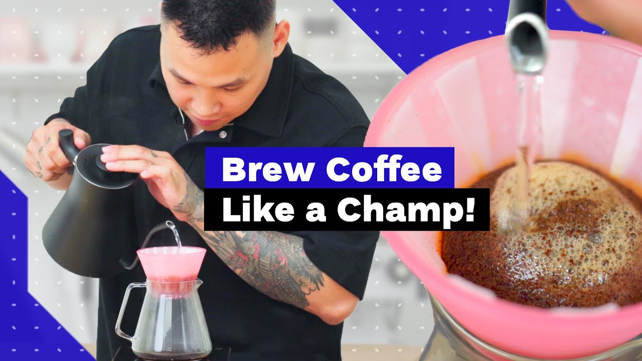 Winning POUR OVER Recipe with New SOLO Dripper (Jackie Tran, Mazelab Coffee)