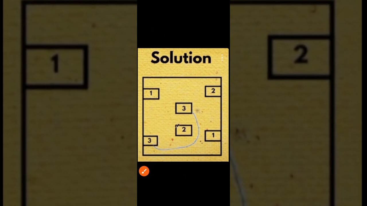Pen paper game #paper game # IQ # IQ test question answer # puzzle game # puzzle video @job24-k3n