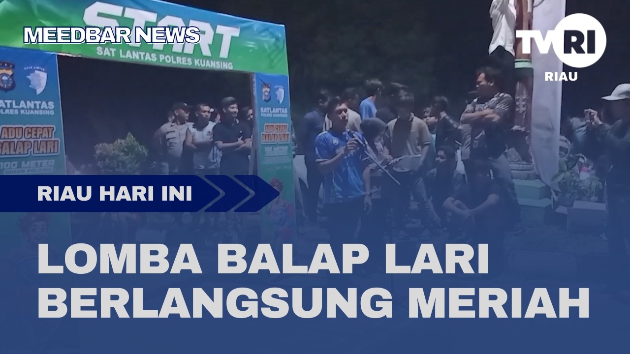 LOMBA BALAP LARI BERLANGSUNG MERIAH