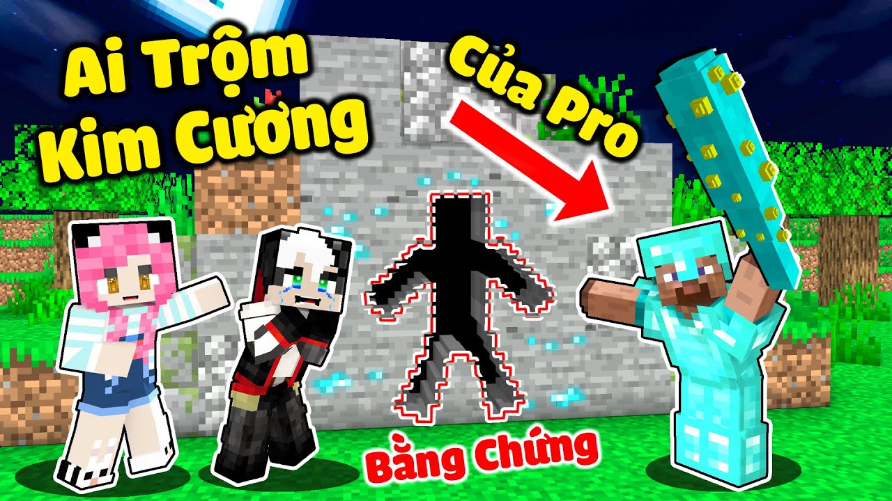 MỀU PHÁT HIỆN REDHOOD TRỞ THÀNH SIÊU TRỘM TRONG MINECRAFT*1 NGÀY REDHOODVN ĂN TRỘM KIM CƯƠNG CỦA PRO