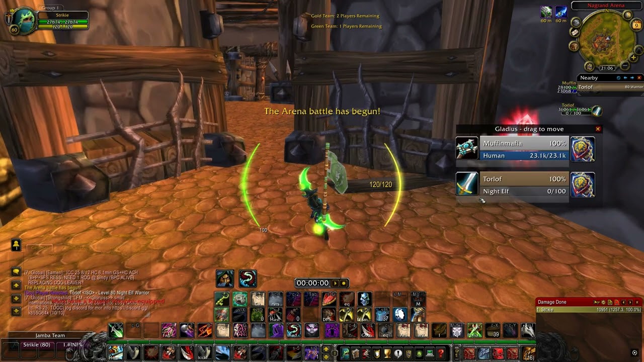 Competitive Arenas Warmane