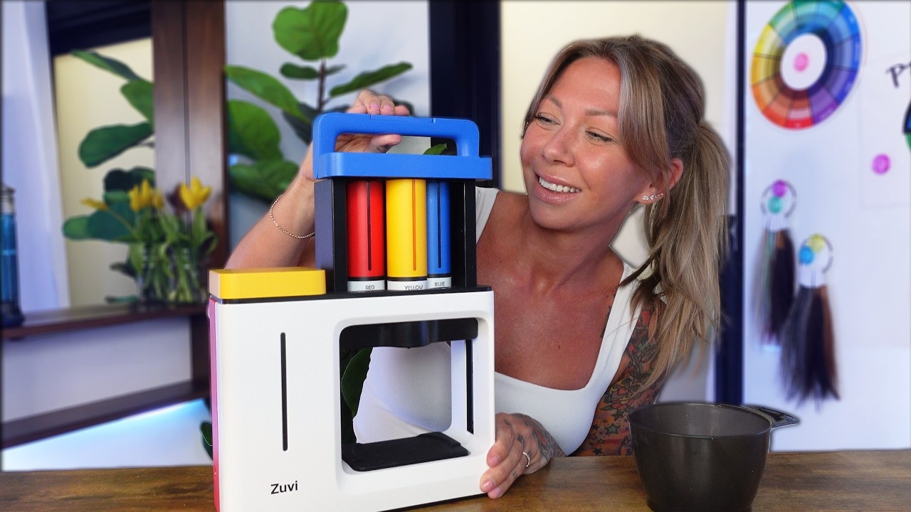 Testing the NEW Zuvi Colorbox (Makes 1,000+ Custom Hair Colors at Home)