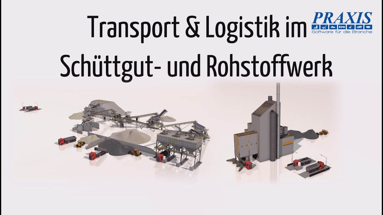 Transport & Logistik im Schüttgut- und Rohstoffwerk: endlich einfacher und digitaler