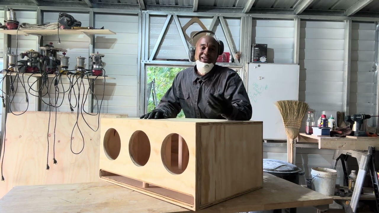 Triple DB Drive G7 8” Trunk Style MBEnclosure Tuned 3.8 net @ 33hz!!