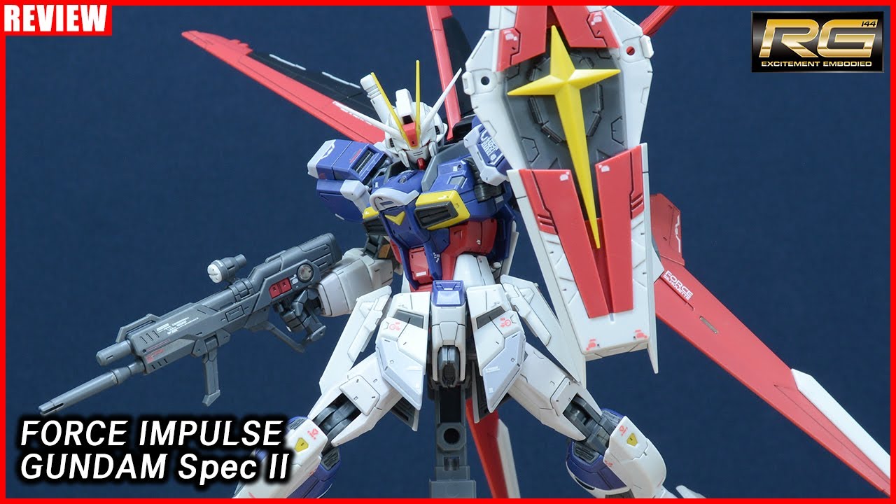 [선행 리뷰] 어떻게 바뀌었는지 자세히 알아보자 - RG 1/144 포스 임펄스 건담 스펙 II [REVIEW] (EN, JP, ZH-CHT, KR Sub)