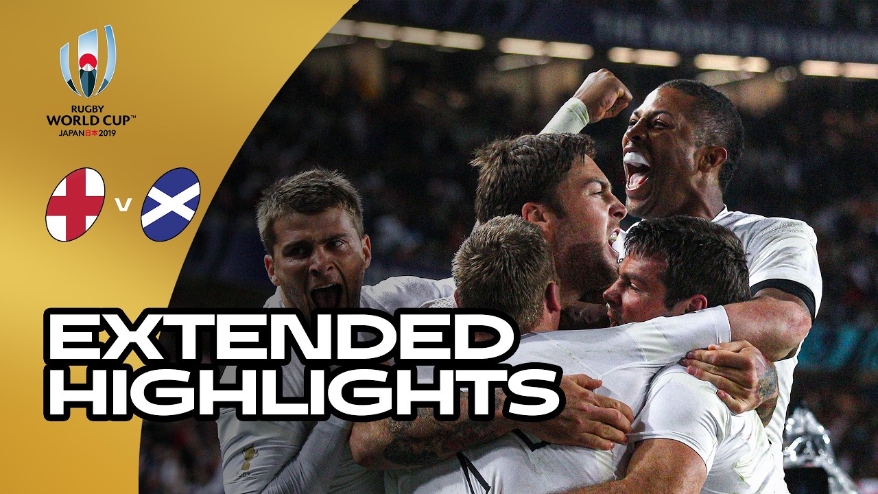NERVY match between rivals 😬 | England v Scotland | Rugby World Cup 2011 | Extended Highlights