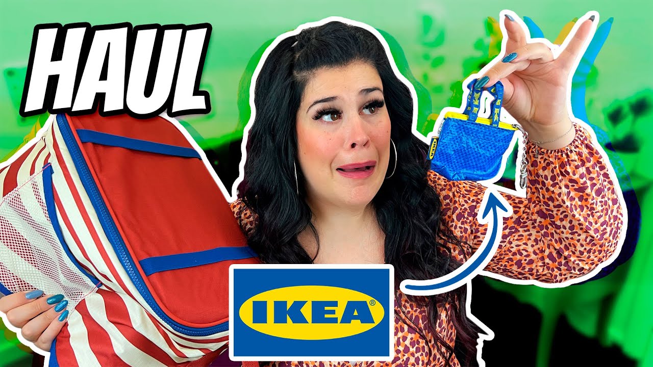 Entré a por un TERMO y acabé con el CARRO LLENO en IKEA😅 HAUL de todo menos maquillaje 🙈 (mini ad)