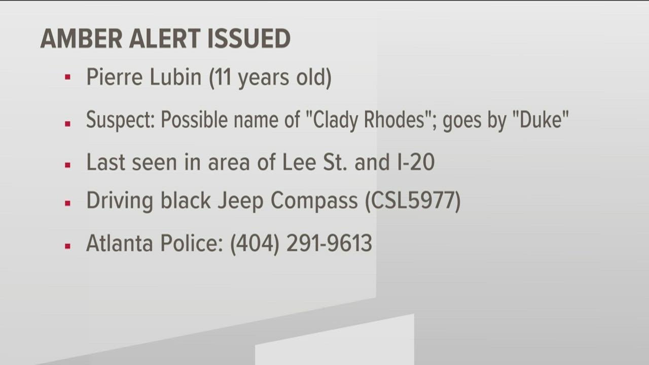 Mother and 11-year-old kidnapped in Atlanta, Amber Alert issued