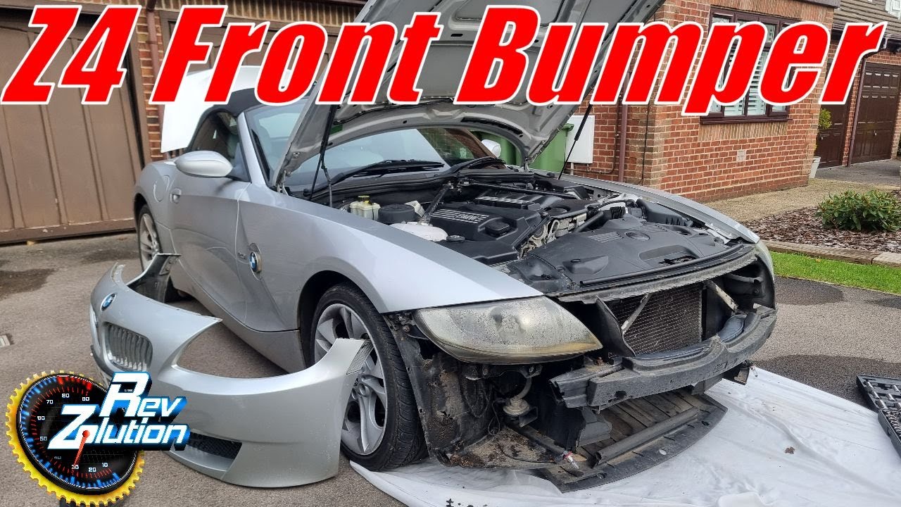 How To Remove a BMW Z4 E85 Front Bumper