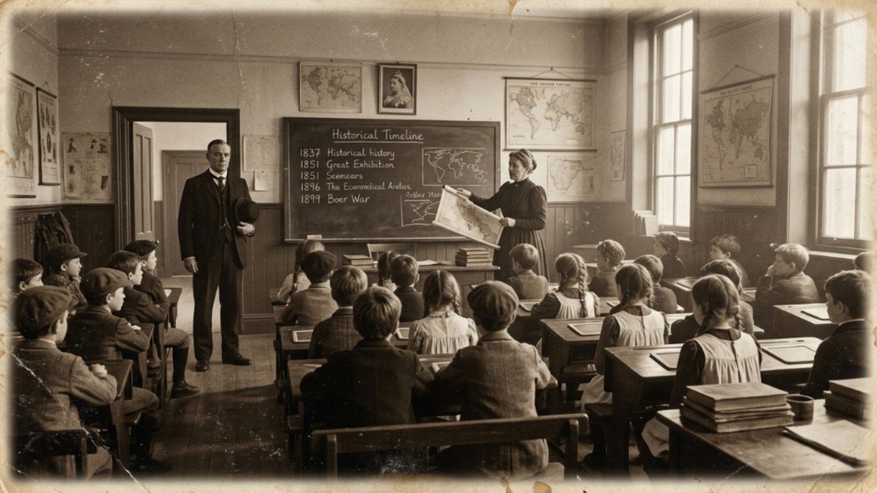 The Last Schoolteacher Who Taught the Original History — What She Was Told to Stop Saying (1901)