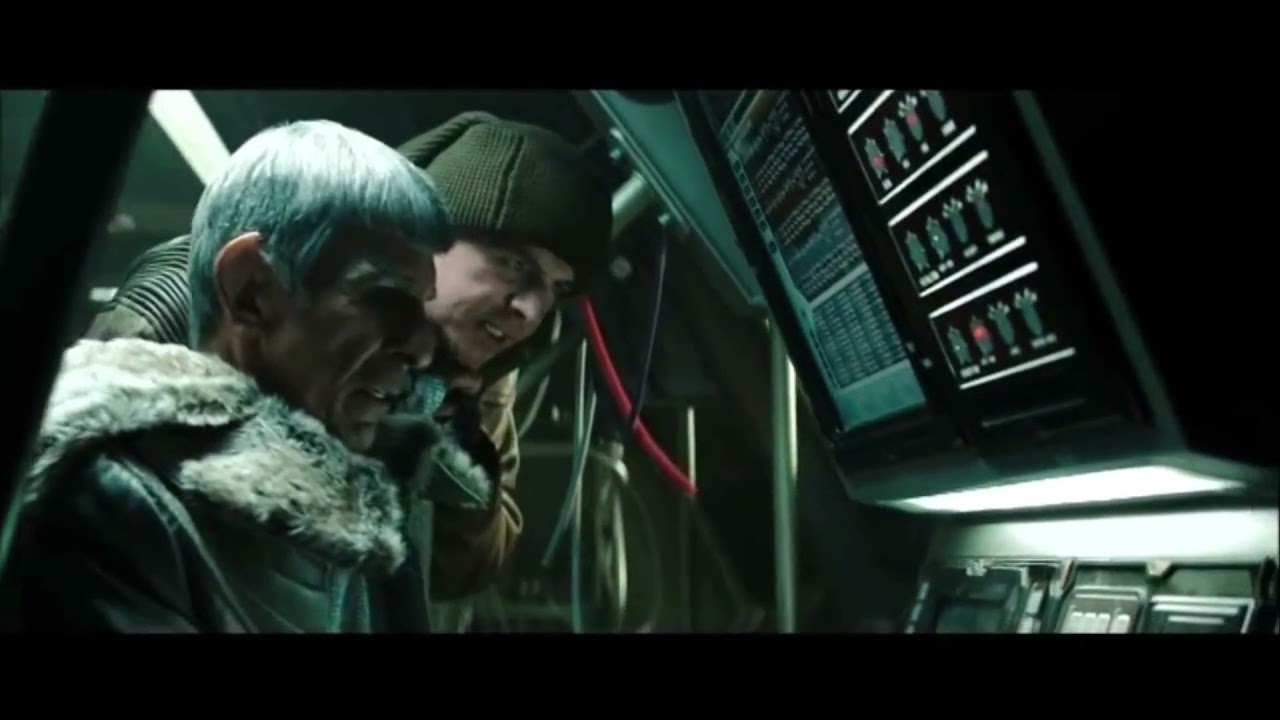 Scotty and Spock on Transwarp Beaming