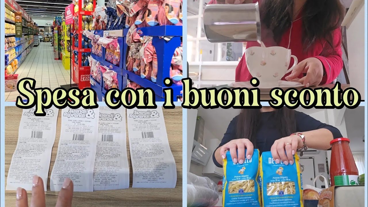 SPESA DA CARREFOUR CON I BUONI SCONTO!PRIME UOVA DI PASQUA PER NOI🐰