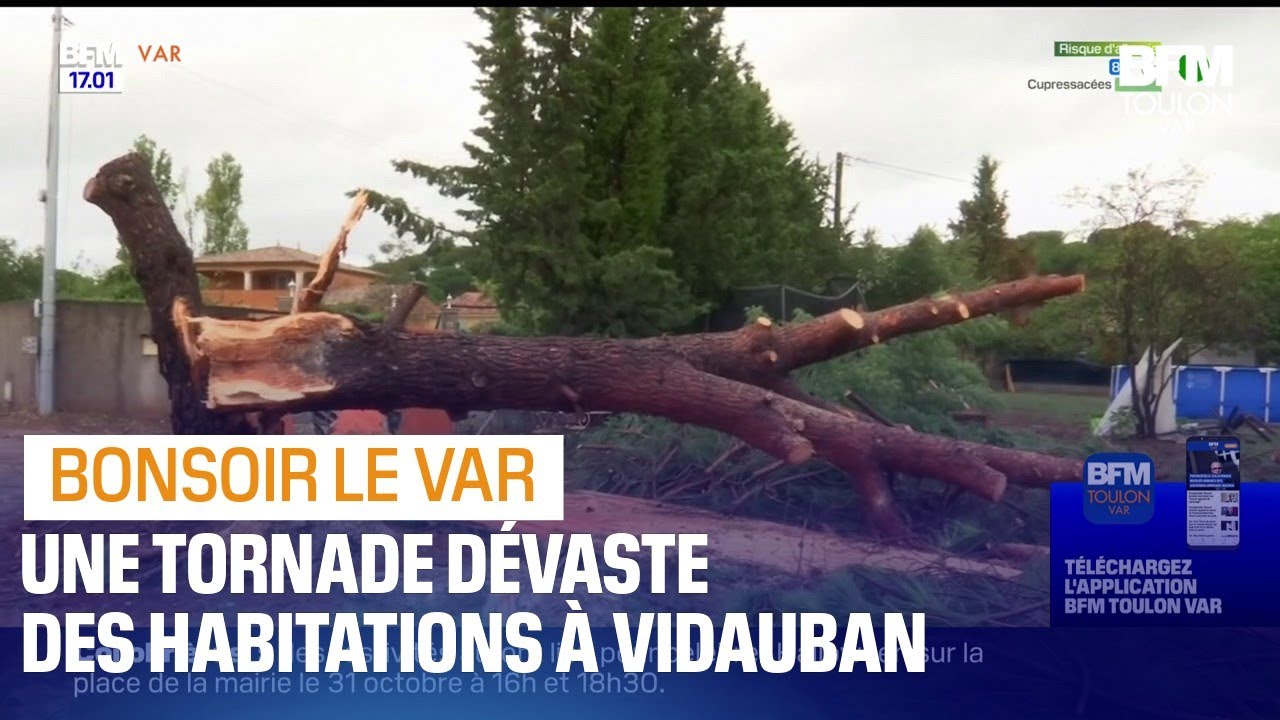 Une tornade à Vidauban dévaste des habitations