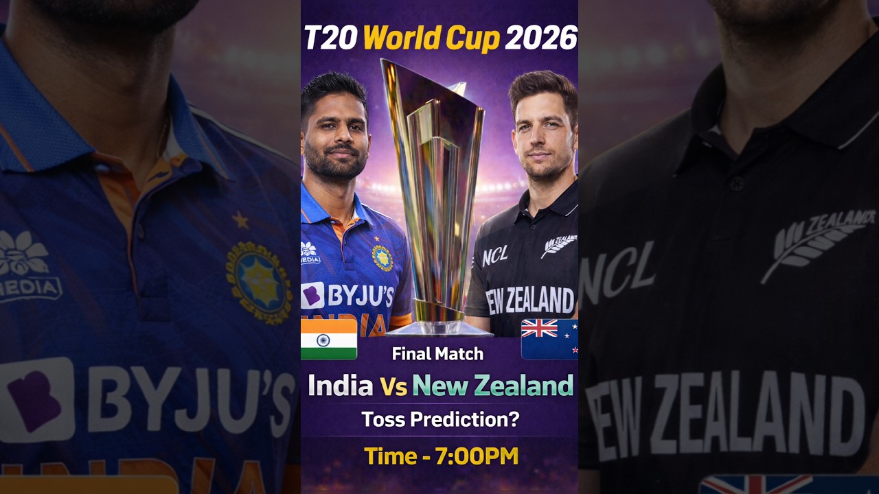 India vs New Zealand toss Prediction | Ind vs Nz toss prediction Today 😍 | t20 world cup 2026