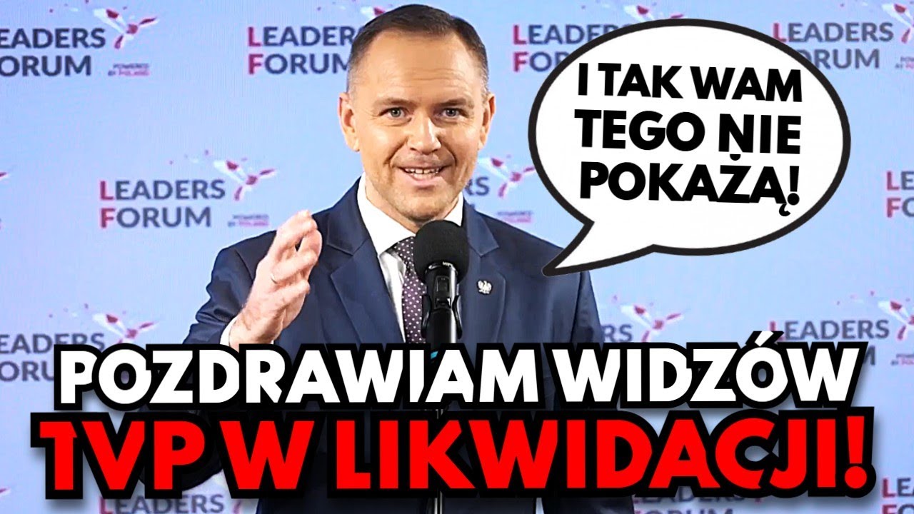 NAWROCKI WBIŁ SZPILĘ DZIENNIKARZOWI TVP W LIKWIDACJI PROSTO Z SERCA DAVOS!