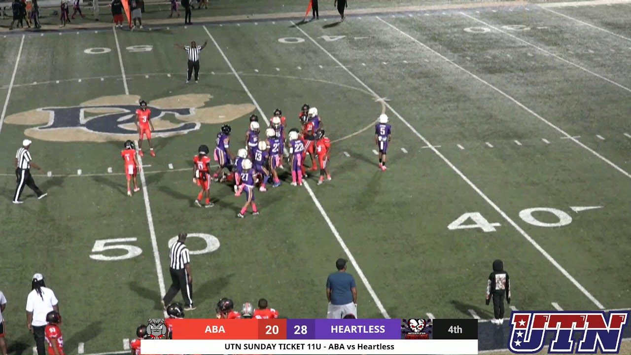 UTN SUNDAY TICKET 11U - ABA vs Heartless