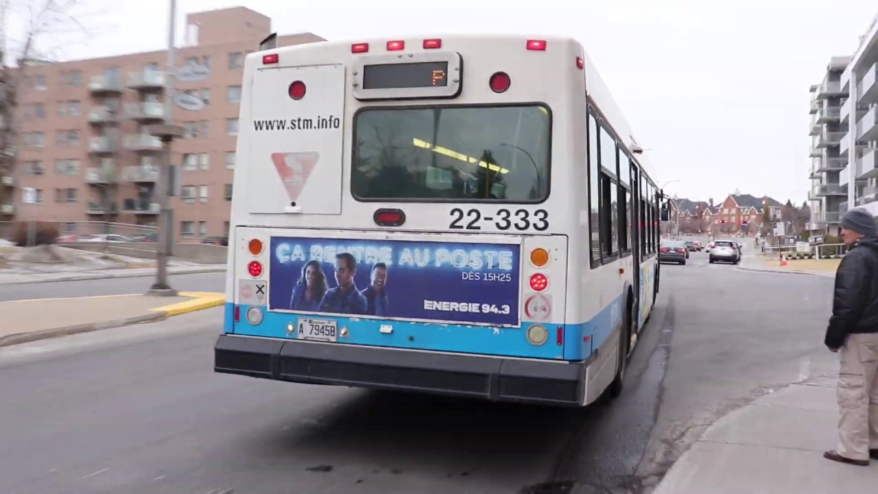 Brief Ride Aboard STM 22-333 On The 171 Henri-Bourassa Route! (2002 NovaBUS LFS Ride)