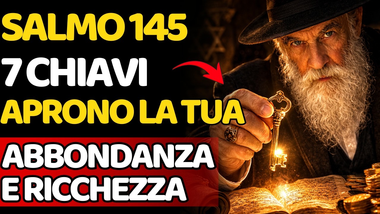 I Misteri NASCOSTI del SALMO 145 [Le 7 Chiavi che Aprono l'Abbondanza] Rivelato dall'Ebraico Antico