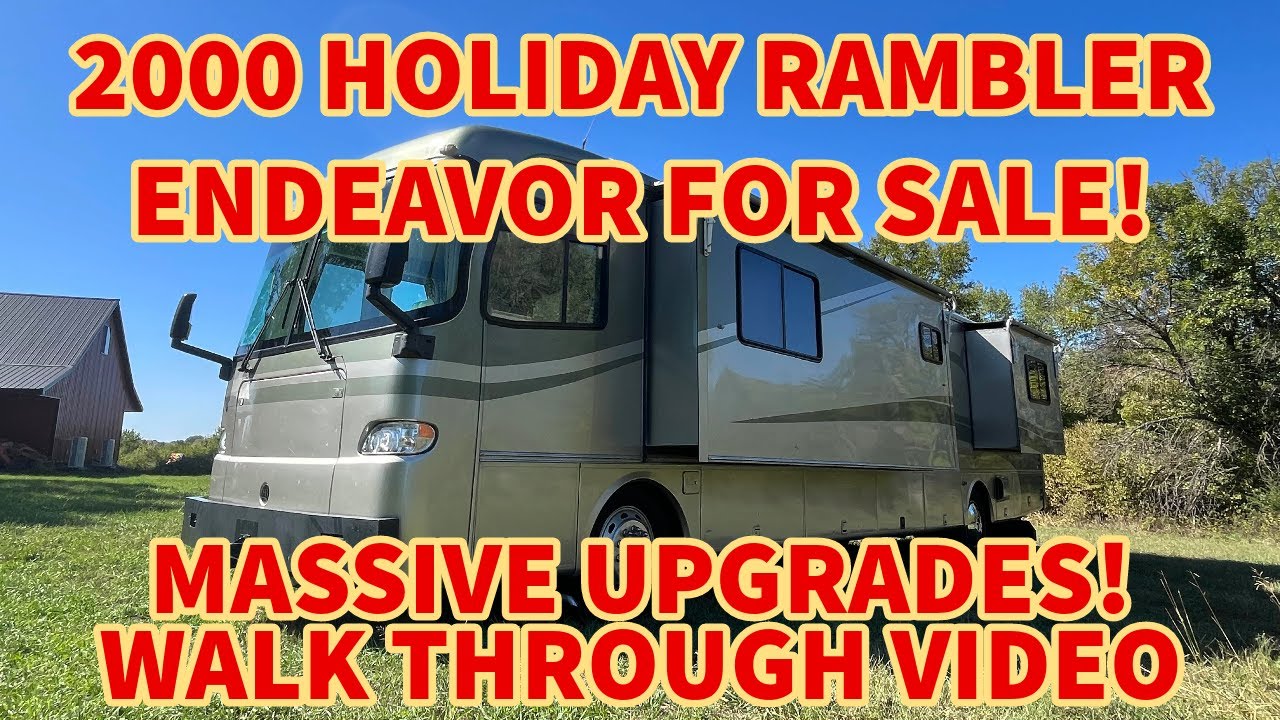 My highly upgraded and modified 2000 Holiday Rambler is FOR SALE!