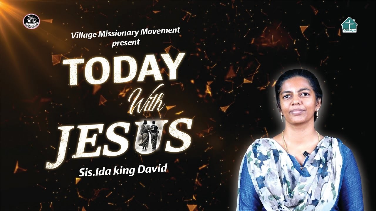 Today with Jesus | Sis. Ida king David | #kanmanitv | #vmm | #davidganesan