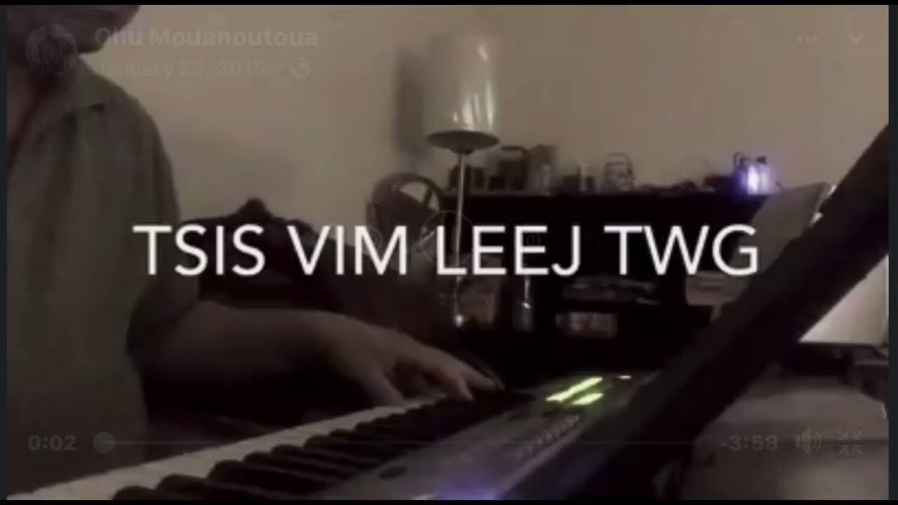 Tsis Vim Leej Twg … Original Singer : Nkias Lis …. Cover by: Chu KZ