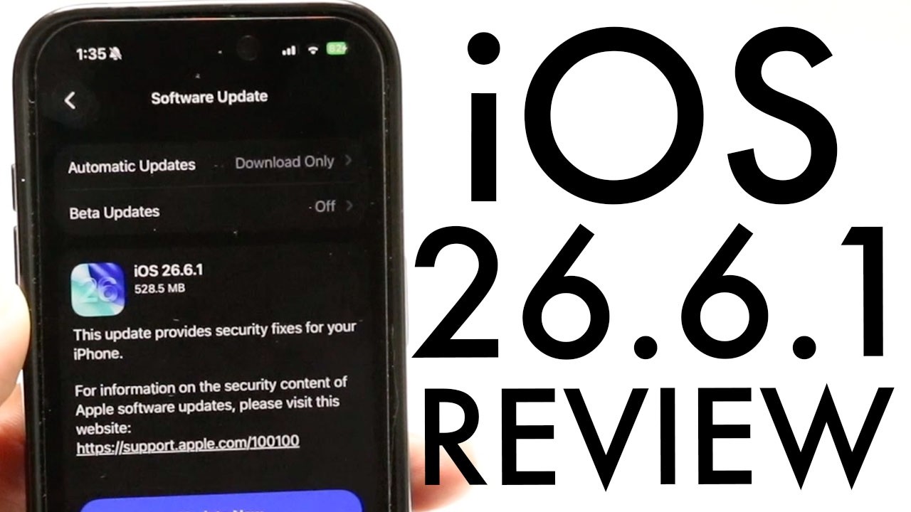 Обзор iOS 26.6.1! (Новые функции, изменения и многое другое)