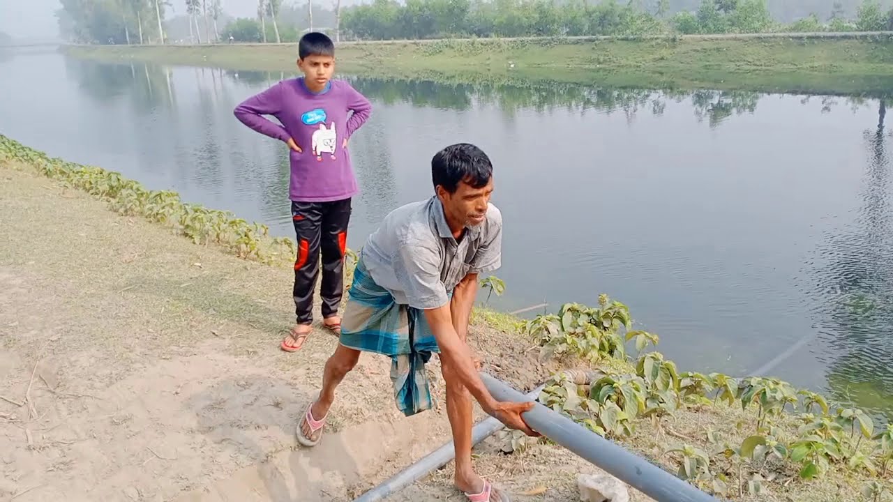 ইলেক্ট্রিক মোটর মেশিন ছারাই পানি উত্তোলন |IRRIGATION SYSTEM.